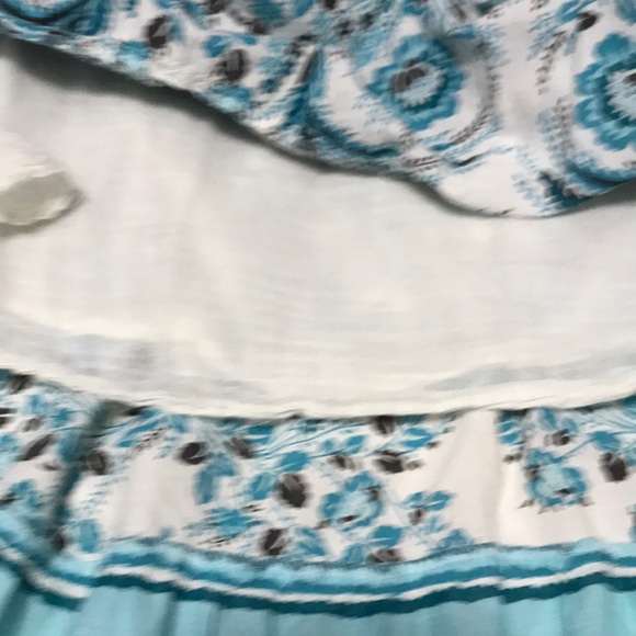 Size L turquoise multi skirt by Choices - Picture 2 of 3